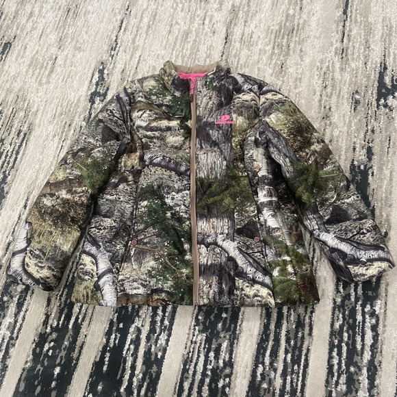 Mossy Oak Jackets & Blazers - Mossy Oak Jacket 2XL Girls Camo Camouflage Hunting Hunt Outdoors Mountain Coat